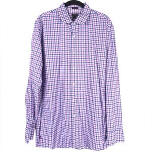 J.CREW 120’s‎ 2 PLY LUDLOW Plaid Multi Long Sleeve Button Up Shirt Cotton LARGE